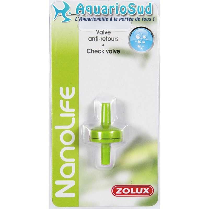 Clapet anti-retour 4/6 mm Aquael pour système d'aération d'aquarium