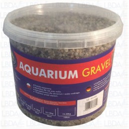 Gravier naturel noir 3-5mm - 5KG pour aquarium et bassin