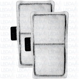 Cartouche filtrante blanche pour SERA X-Edge 450 - 2 pièces